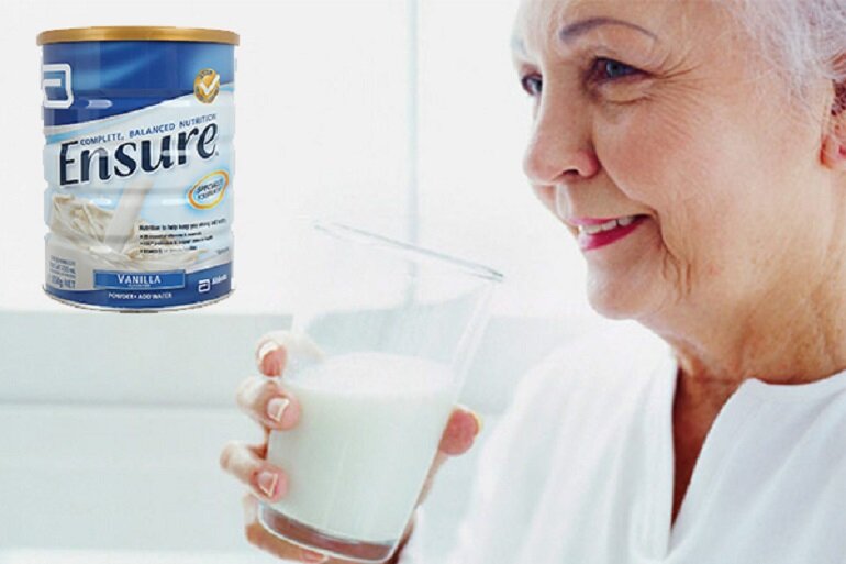 Sữa Ensure tốt cho sức khỏe người cao tuổi, thiếu chất