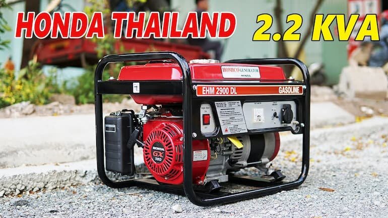 Lựa chọn máy phát điện Honda Thái Lan dựa vào nhiên liệu sử dụng