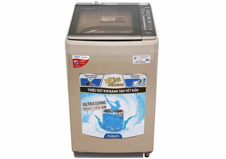 Cách sử dụng máy giặt Aqua 8.5kg cửa trên