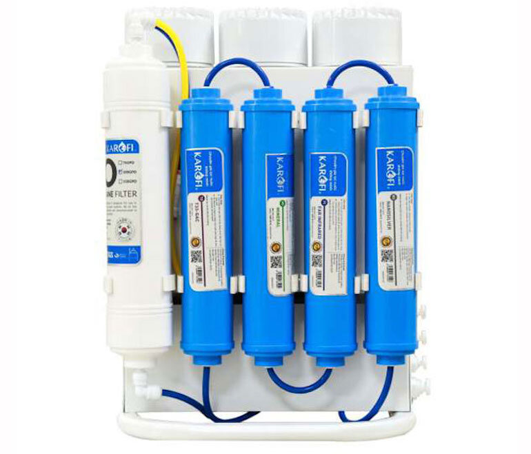 8 lõi lọc của máy lọc nước nhà Karofi