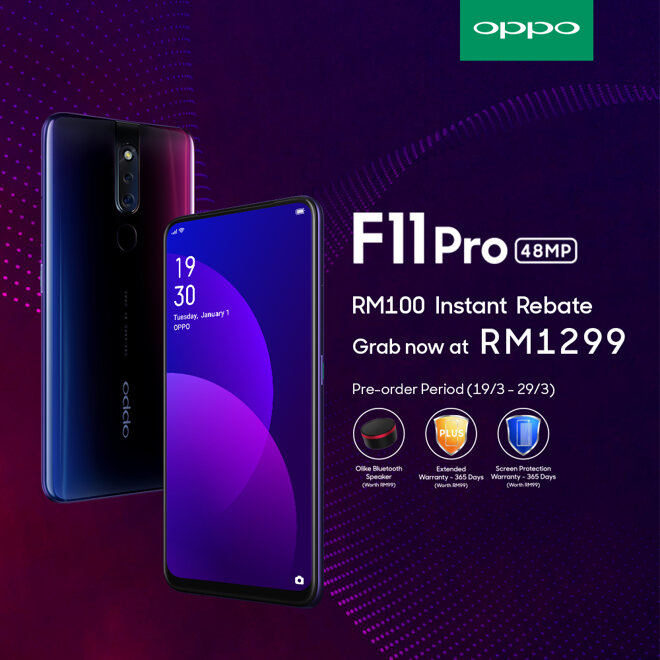 OPPO F11 Pro “cực chất” với camera pop-up