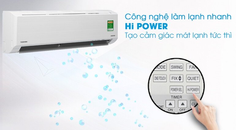 điều hòa Toshiba Inverter 1 HP RAS-H10D2KCVG-V