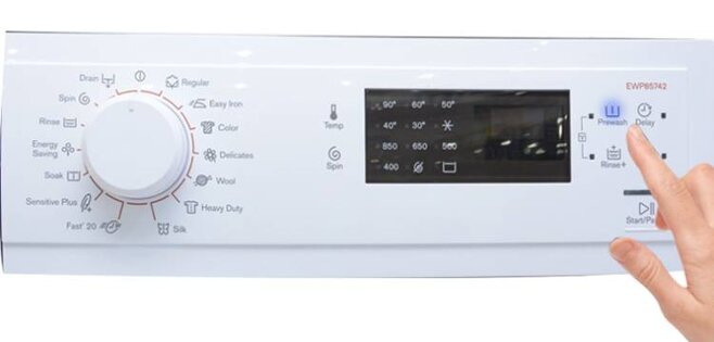 Bảng điều khiển máy giặt Electrolux