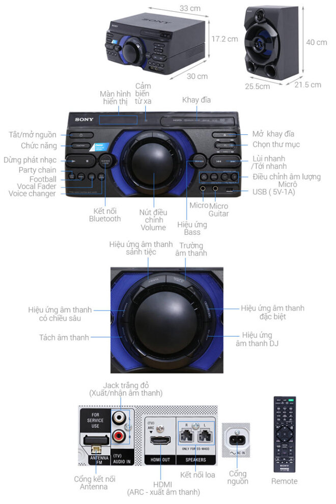 Sony MHC-M40D