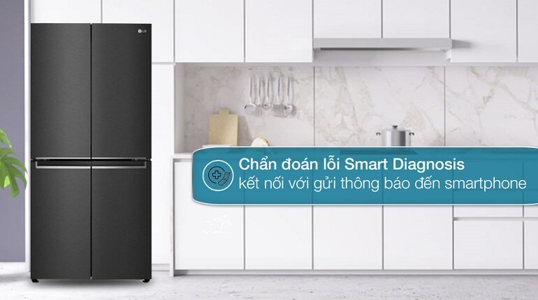 Tủ lạnh LG Inverter 594 lít GR-B53MB