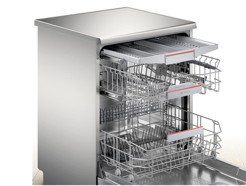 Bosch SMS4ECI14E hạ giá còn 15 triệu đồng, máy rửa bát 13 bộ tiết kiệm điện nước cho gia đình