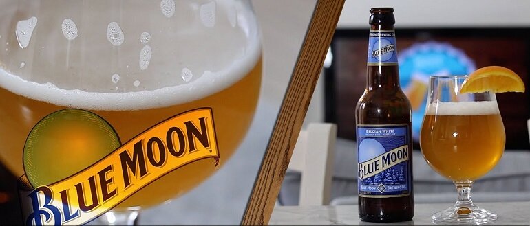 Hương vị của bia Blue Moon Belgian White sẽ hoàn hảo hơn với một lát cam