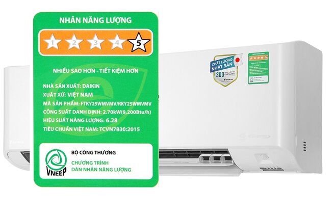 TOP 6 điều hòa Daikin inverter SIÊU tiết kiệm điện cho phòng dưới 30m2