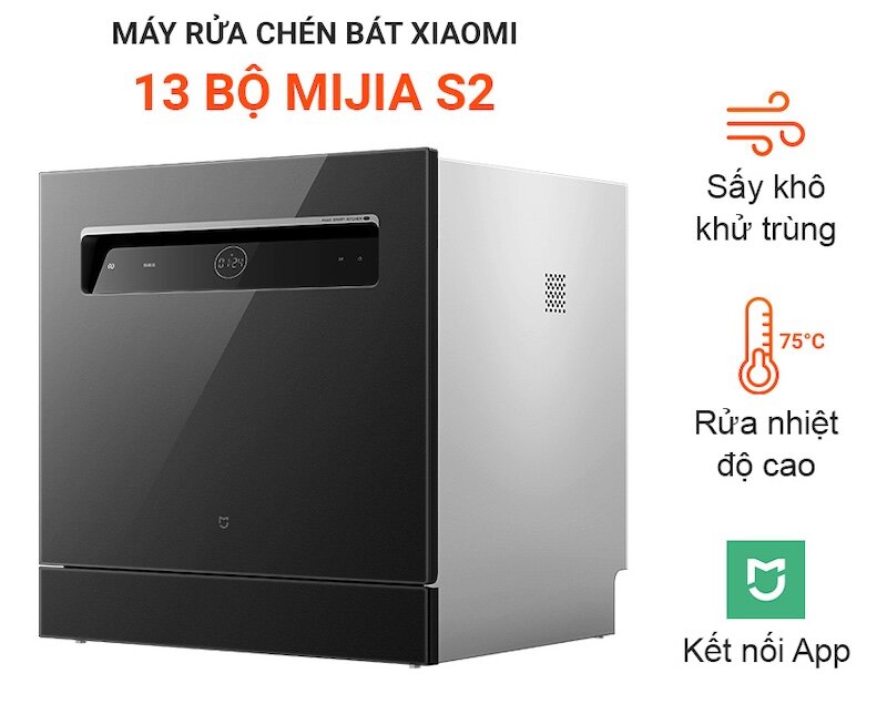Máy rửa bát Xiaomi Mijia S2 13 bộ sẽ
