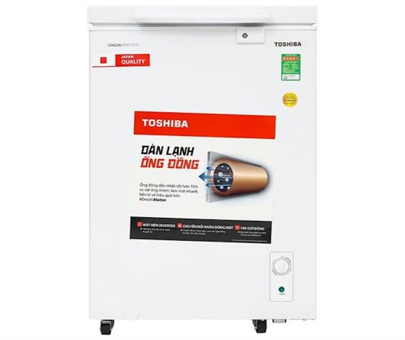 Đánh giá ưu nhược điểm của tủ đông Toshiba Inverter 143 lít GR-RC185CM-PMV(01)