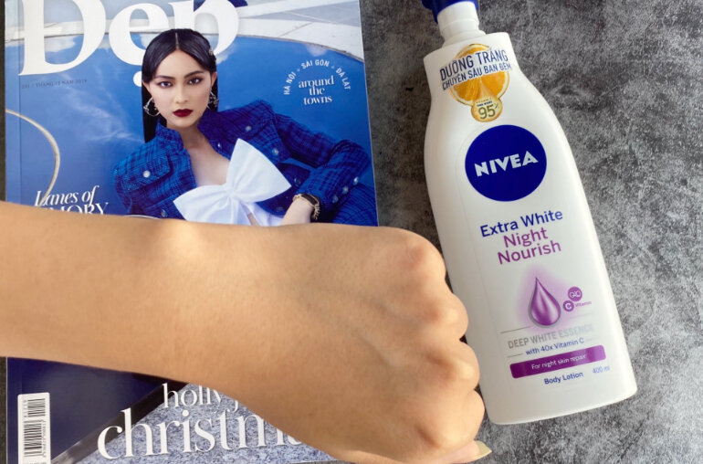 sữa dưỡng thể Nivea ban đêm