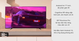 Ai nên mua tivi Sony 77 inch Sony OLED XR-77A80K?