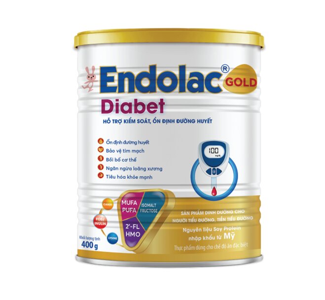 Sữa cho người tiểu đường Endolac Diabete