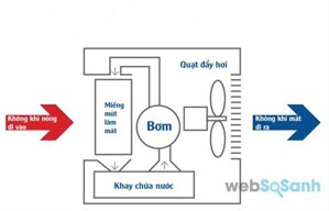 Air cooler là gì? Nguyên lý hoạt động và cấu tạo của máy làm mát không khí bằng nước