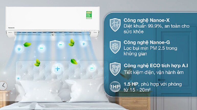So sánh điểm giống khác nhau của 2 model điều hòa Panasonic 12000 BTU 1 chiều: CU/CS-WPU12XKH-8 và CU/CS-XU12XKH-8