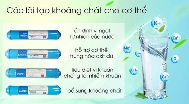 Những tính năng nổi trội của máy lọc nước Karofi ksi80