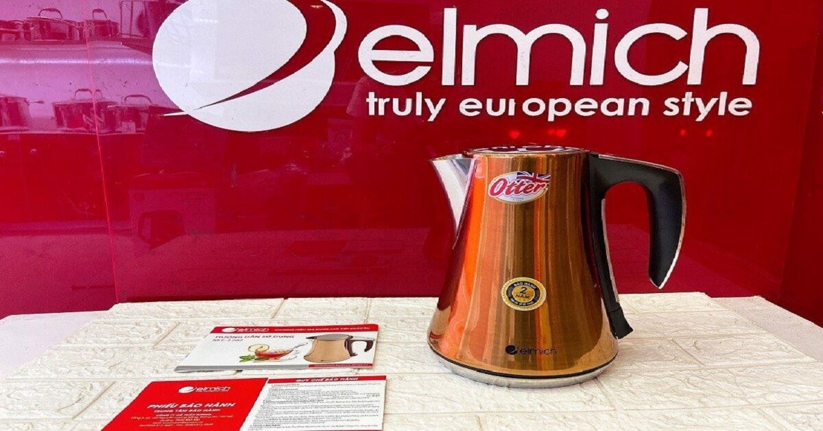 Ấm siêu tốc Elmich của nước nào? Có tốt không? Giá bao nhiêu?