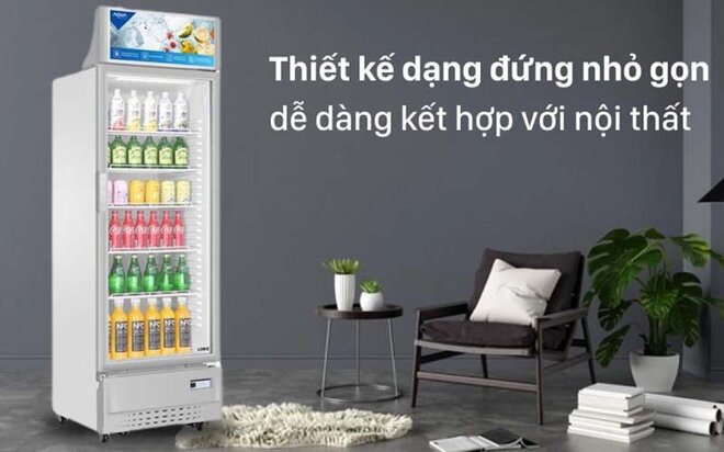 Lựa chọn vị trí đặt tủ mát Aqua AQS-AF340S cân bằng và thông thoáng