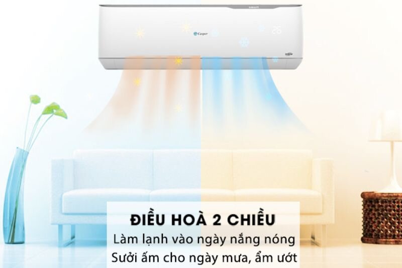 TOP 4 điều hòa Casper 12000 BTU 2 chiều giá chỉ từ 5 triệu đồng, rất 