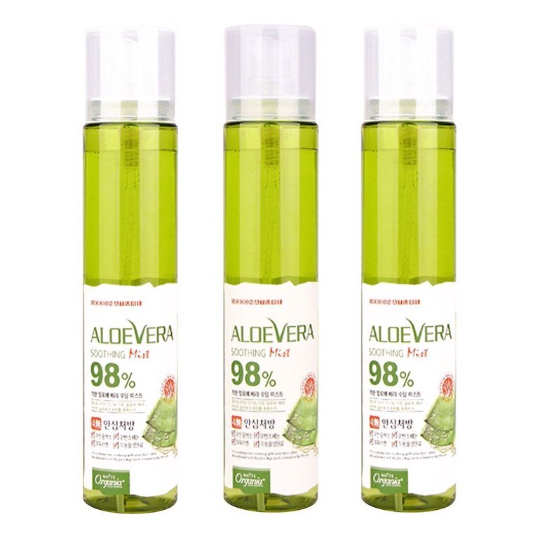 Xịt khoáng cho da dầu Aloe Vera Soothing Mist 98%