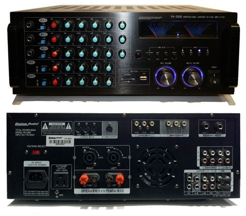 Amply (Amplifier) Boston PA 3500: khuếch đại tốt, âm thanh hay