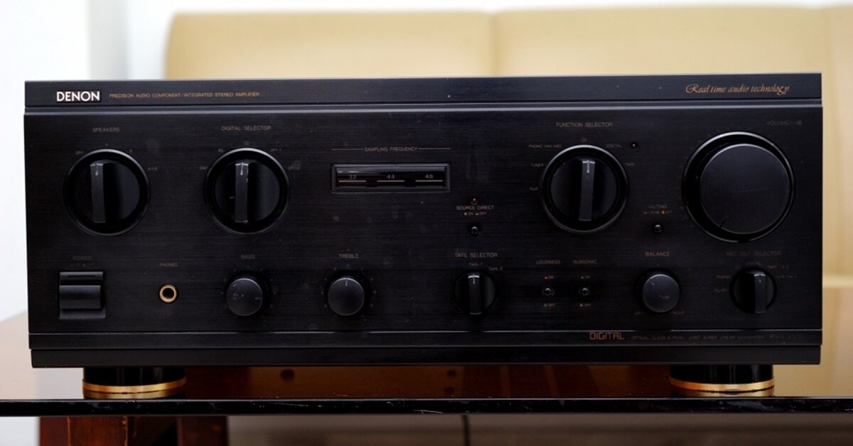 Amply Denon 890D: Chất âm sống động, thiết kế trang nhã!