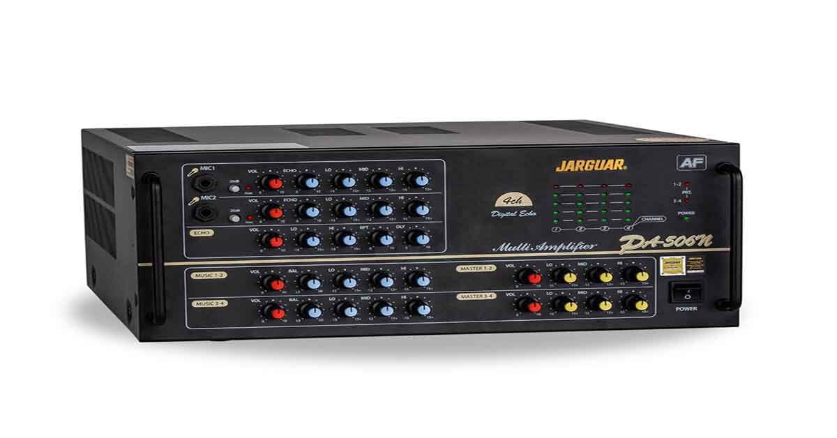 Amply Jarguar 506N: Đơn giản, sang trọng, kích loa hay!