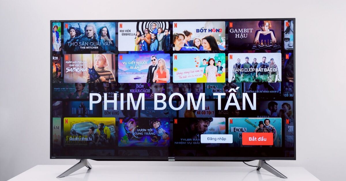 Android Tivi Sharp 4T-C60DL1X: Hiện đại và sang trọng!