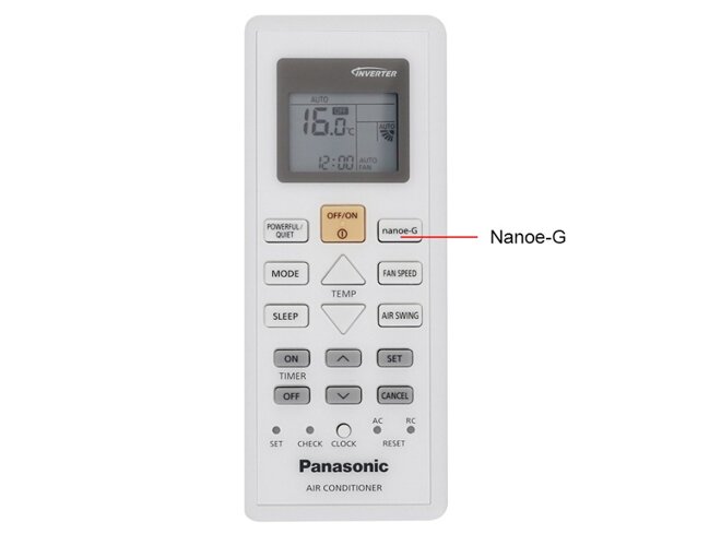 chế độ hút ẩm điều hòa panasonic