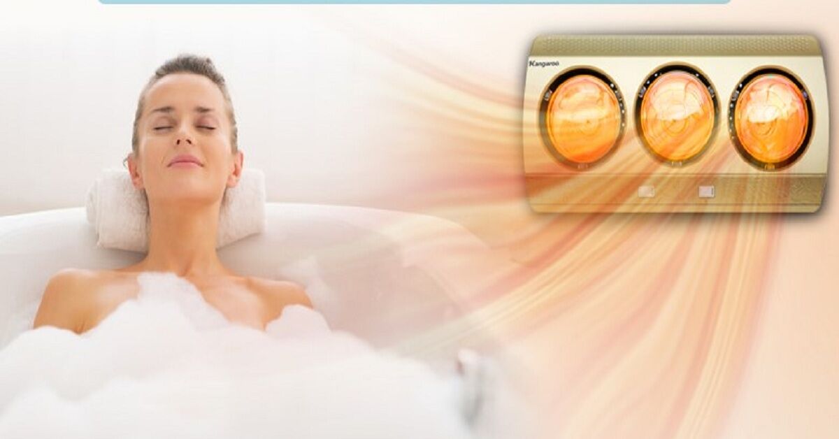 Ánh sáng của đèn sưởi nhà tắm có gây hại mắt không?