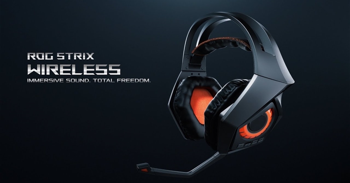 Asus ROG Strix Wireless: Tai nghe xịn xò tối ưu hóa khả năng gaming |  