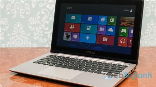 Asus VivoBook X202E: laptop màn hình cảm ứng giá rẻ cho sinh viên và dân văn phòng