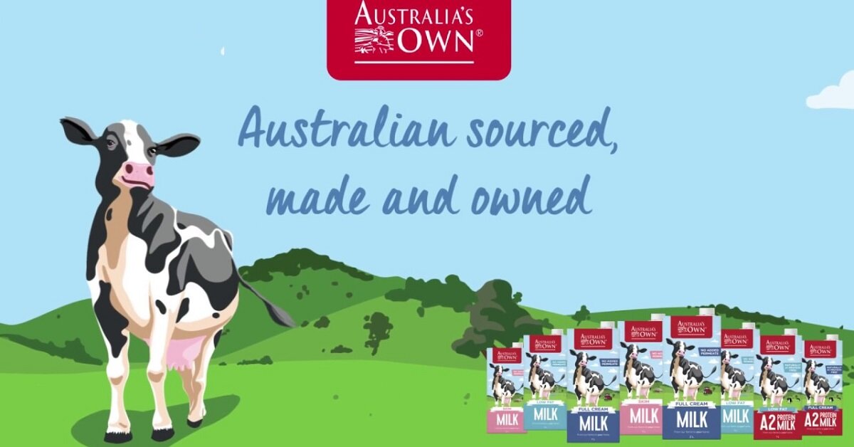 Australia’s Own - thương hiệu sữa tươi organic của Úc thơm ngon, bổ dưỡng