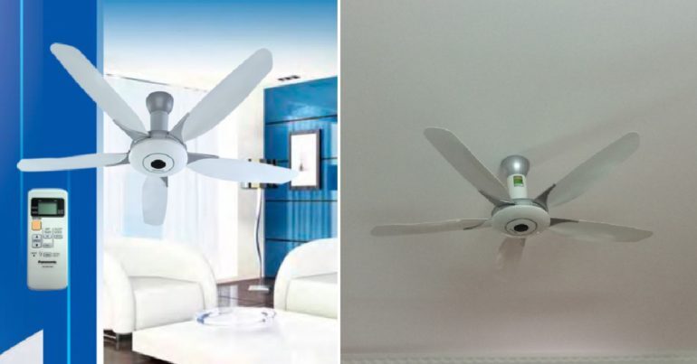 Đánh giá quạt trần panasonic f-60wwk : MÁT - ĐẸP - RẺ
