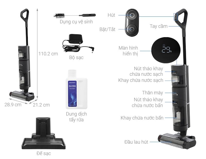 Top 3 máy hút bụi nhà Dreame được yêu thích trong năm 2024