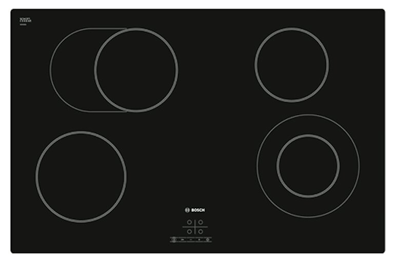 Thiết kế của bếp từ 5 bếp Bosch PKN811D17E