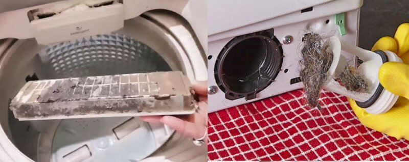 5 notes to clean the Electrolux front-load washing machine cleanly and simply