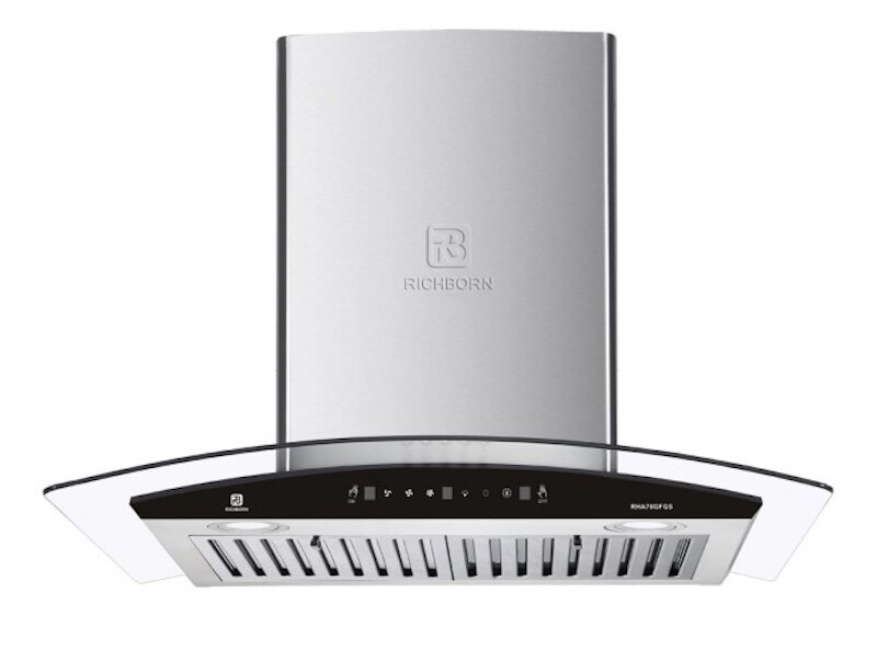 Máy hút mùi Richborn RHA70GFGS đẳng cấp cho mọi không gian bếp hiện đại