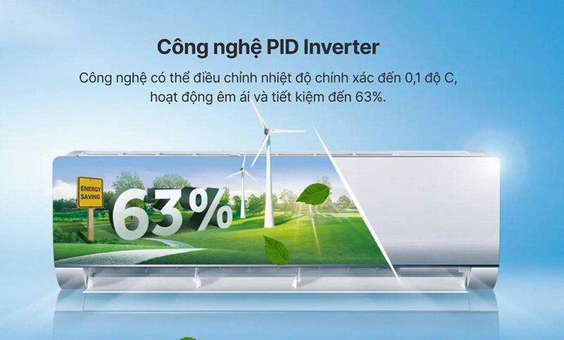 Giá rẻ điều hòa Aqua AQA-RUV13TA lại còn sở hữu toàn trang bị 