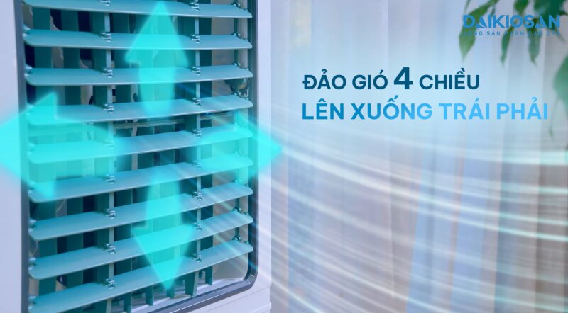 Khám phá ưu nhược điểm của quạt điều hòa Daikiosan DM116