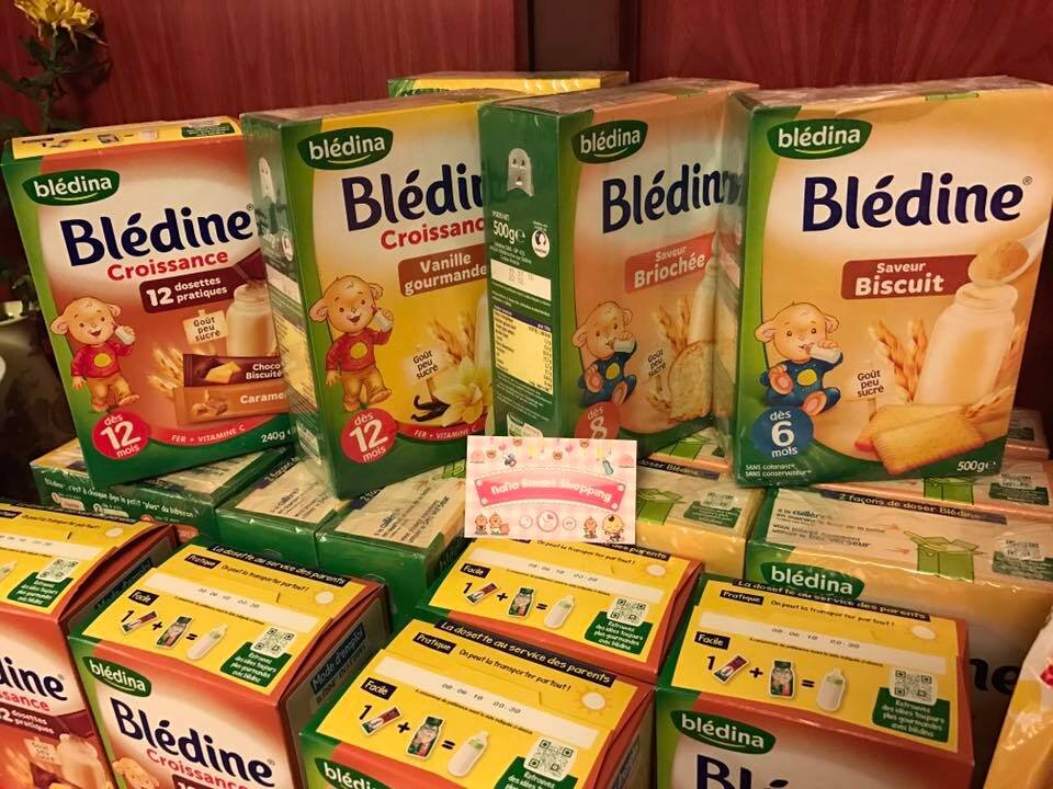 Bột pha sữa Bledina 400g vị Vani 