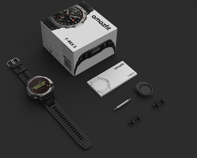 Đồng hồ Amazfit T-Rex 3: Siêu bền bỉ và thông minh với trí tuệ nhân tạo AI