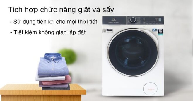 Máy giặt sấy Electrolux EWW1024P5WB 