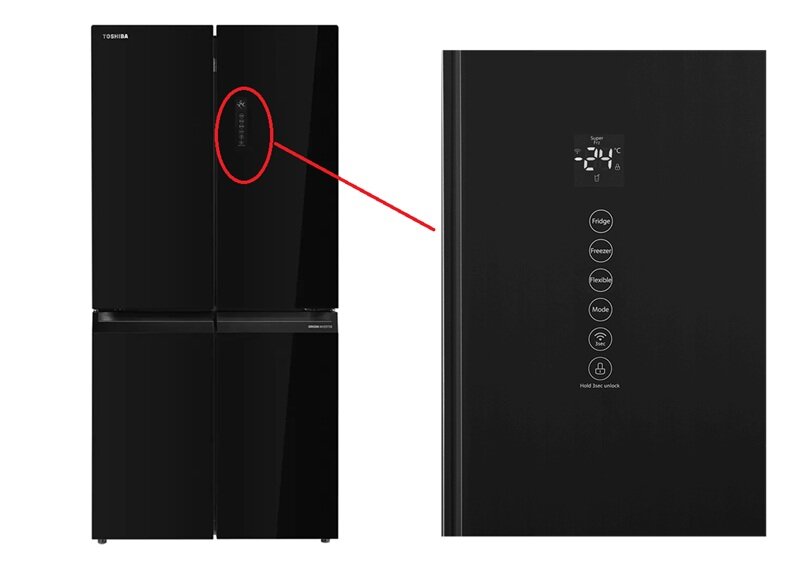 Giảm tới 7 triệu đồng, tủ lạnh Toshiba GR-RF611WI-PGV(22)-X dung tích khủng, chất lượng chuẩn Nhật