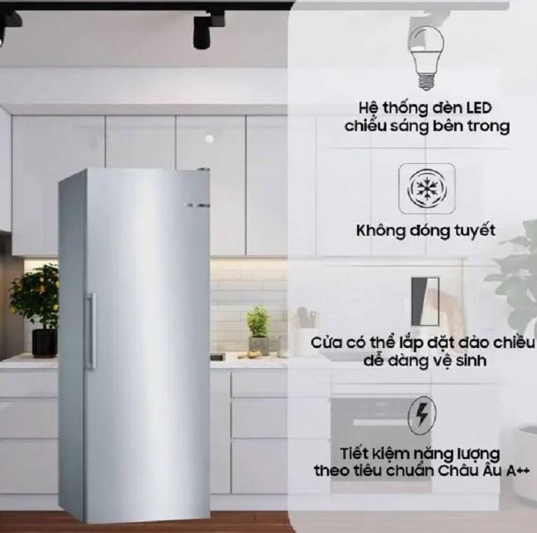 Tủ đông Bosch giá bao nhiêu? Báo giá tủ đông Bosch mới nhất