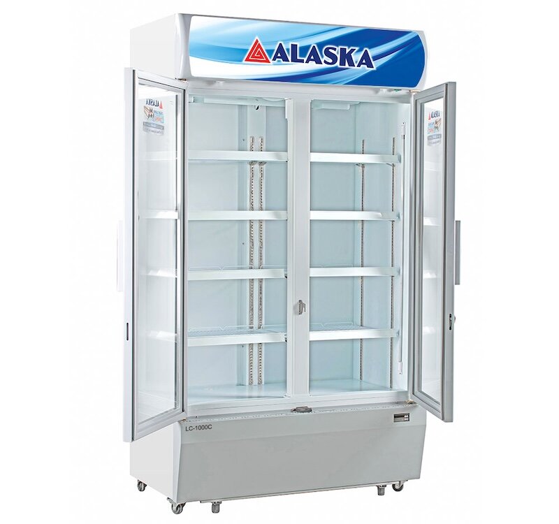 Tủ mát Alaska 2 cánh 960 lít LC-1000C trang bị nhiều công nghệ hiện đại