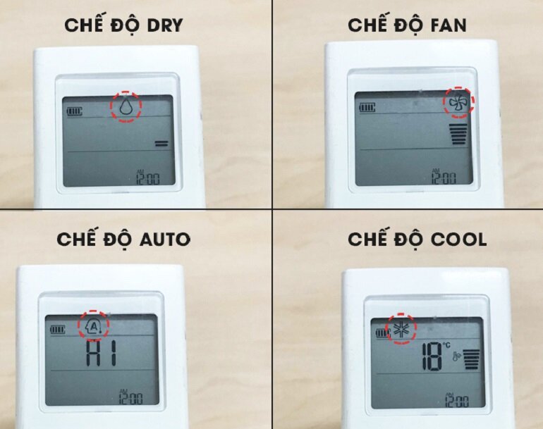 cách sử dụng điều khiển điều hòa LG