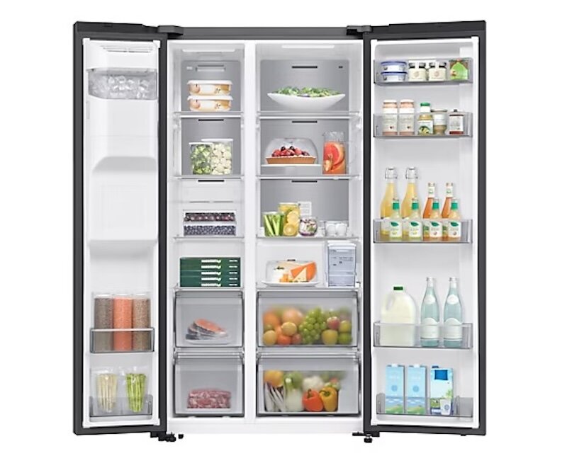 Tủ lạnh Samsung Side By Side Inverter 635 lít RS70F65K2FSV sở hữu nhiều công nghệ nổi bật