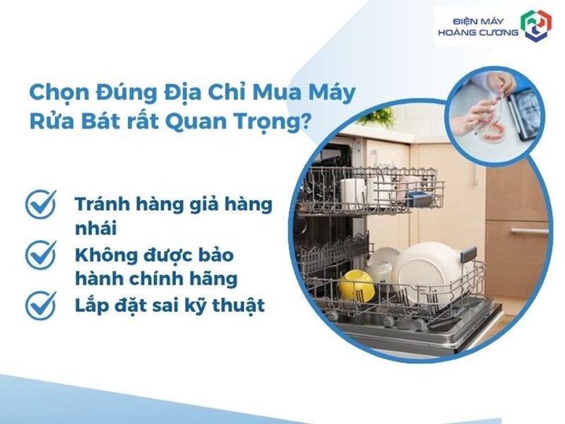 Điện Máy Hoàng Cương – Địa chỉ mua máy rửa bát chính hãng uy tín tại TP.HCM