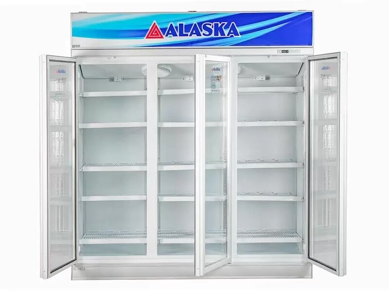 Tủ mát Alaska 3 cánh 1600 lít SL-16C3 trang bị tính năng hiện đại